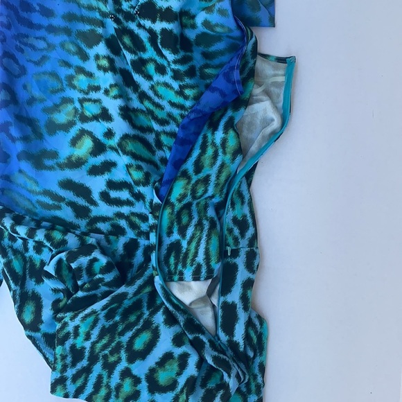 New GUESS BY MARCIANO Animal Print Romper SZ M - Picture 4 of 4